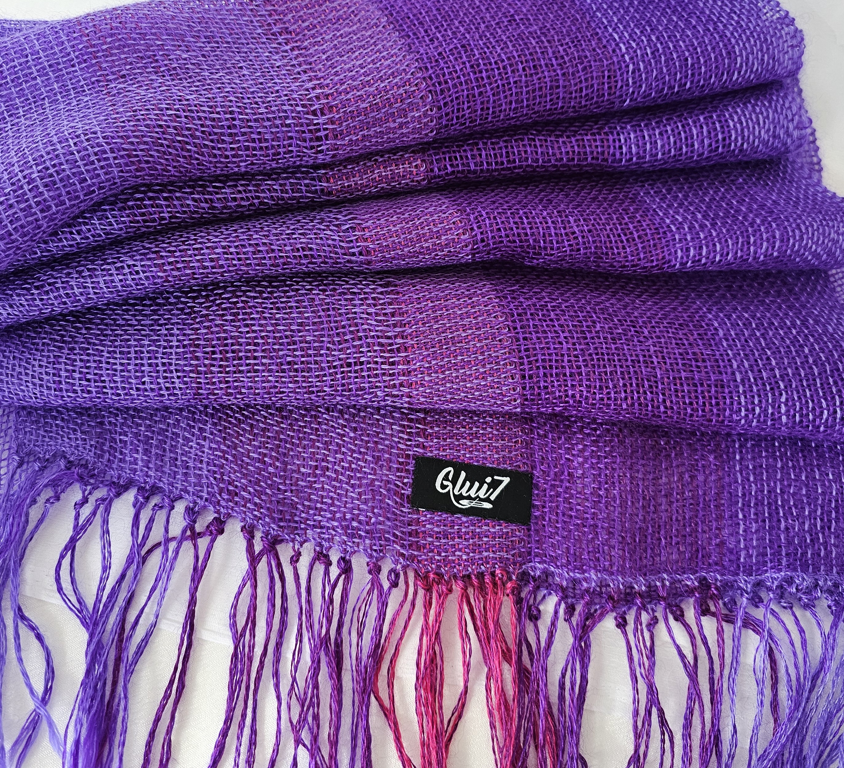 Kid Mohair Woven Scarf Colour 2